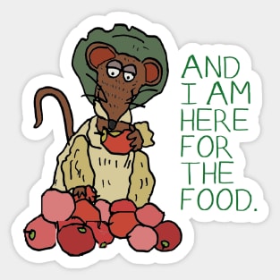 Muppet Christmas Carol - Rizzo (Gonzo also available) Sticker